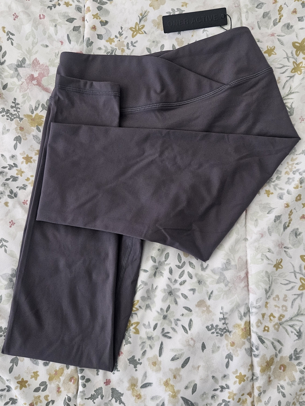 Oner Active Unified Wrap Legging- Coal